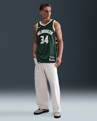 Milwaukee Bucks Icon Edition Men's Nike Dri-FIT NBA Swingman